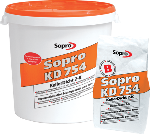 Sopro KD 754 30kg - Bitumiczna masa uszczelniająca - dwuskładnikowa