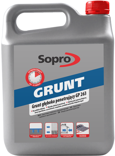 Sopro GP 263 4kg - grunt głębokopenetrujący