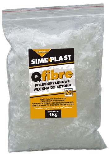 Qfibre mikrowłókna do betonów i zapraw