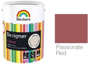 Beckers Designer Colour 5L - Passionate Red 