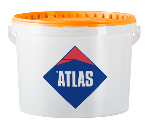 ATLAS tynk silikonowo - silikatowy1,5mm 25kg baranek biały SAH