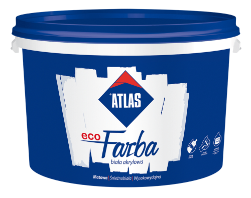  ATLAS EcoFARBA biała 10 l