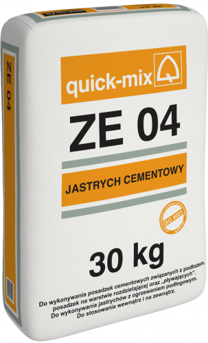 Quick-Mix ZE 04 30kg - jastrych cementowy