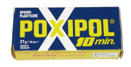Klej Poxipol 14ml/16g szary