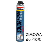 Piana pistoletowa Soudal 870ml Soudafoam MAXI ZIMOWA profesjonalna