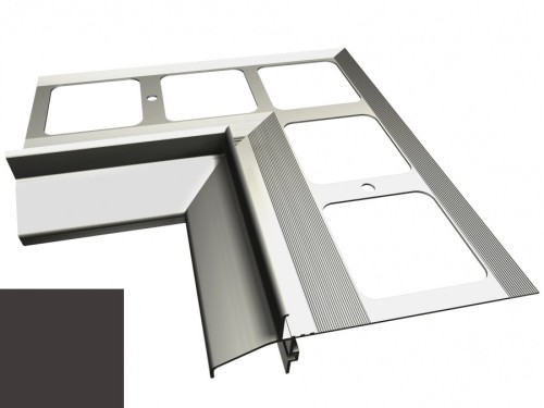 ATLAS 150 Narożnik wewnętrzny 90 brąz PTB-NW-150-90-B RAL 8019