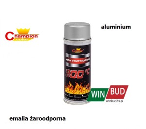Champion color spray 400ml - High Temperature aluminium