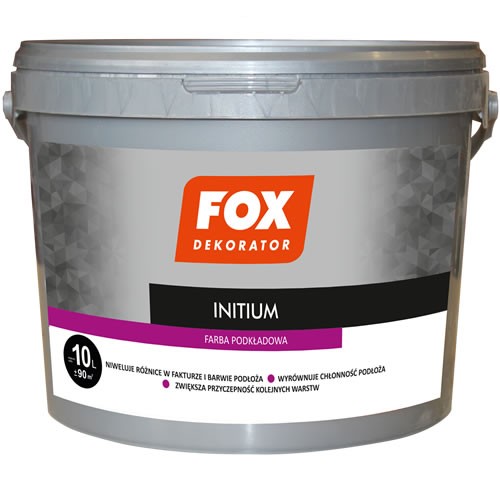 Fox Dekorator INITIUM 2,5L farba podkładowa do wnętrz