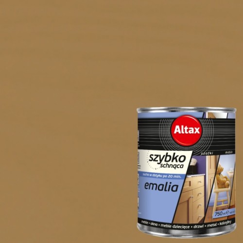 Emalia szybkoschnąca Altax, 0.75 l, Dąb