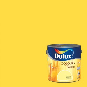 DULUX Kolory Świata Egzotyczne Curry 5 L - Farba do ścian i sufitów                 