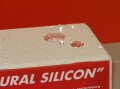 Torggler Promurar Silicon - próba impregnatu -
element zabezpieczony impregnatem
