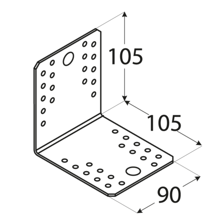 Kątownik łącznikowy Domax KL5