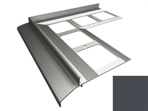 ATLAS 100 Narożnik zewnętrzny 90 grafit PTB-NZ-100-90-G RAL 7024