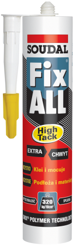 Klej montażowy Soudal FIX ALL High-Tack 290ml