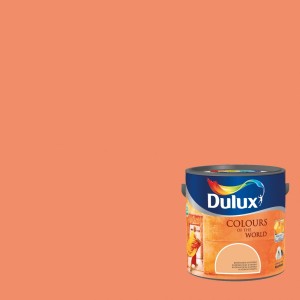 DULUX Kolory Świata Szafranowe Szaty 5 L - Farba do ścian i sufitów                                                    