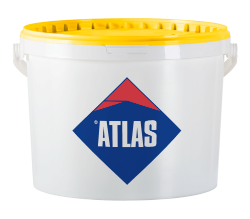 ATLAS tynk akrylowy 1,5mm 25kg baranek biały SAH