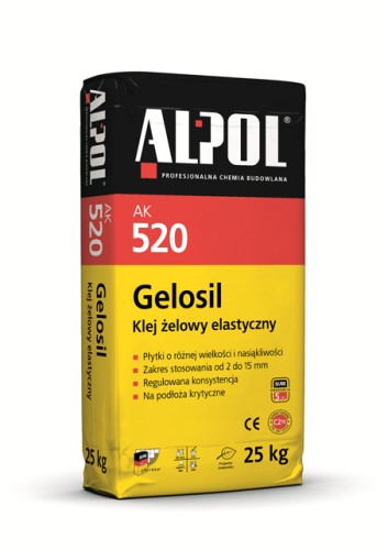 Alpol AK520 Gelosil 25kg - klej żelowy elastyczny