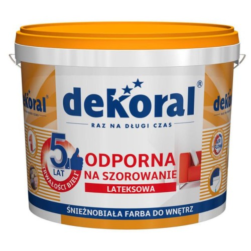 Dekoral Akrylit W Plus 10L biały