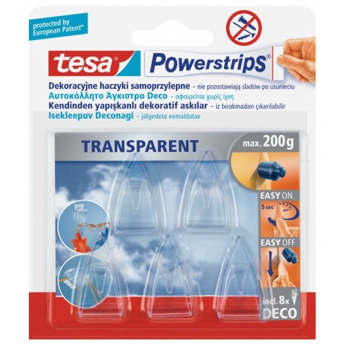 Tesa PowerStrips haczyk x5szt 58900 Deco 