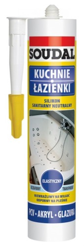 Soudal silikon sanitarny neutralny 300ml