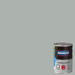 Nobiles Chlorokauczuk 0,9L - popielaty RAL 7038